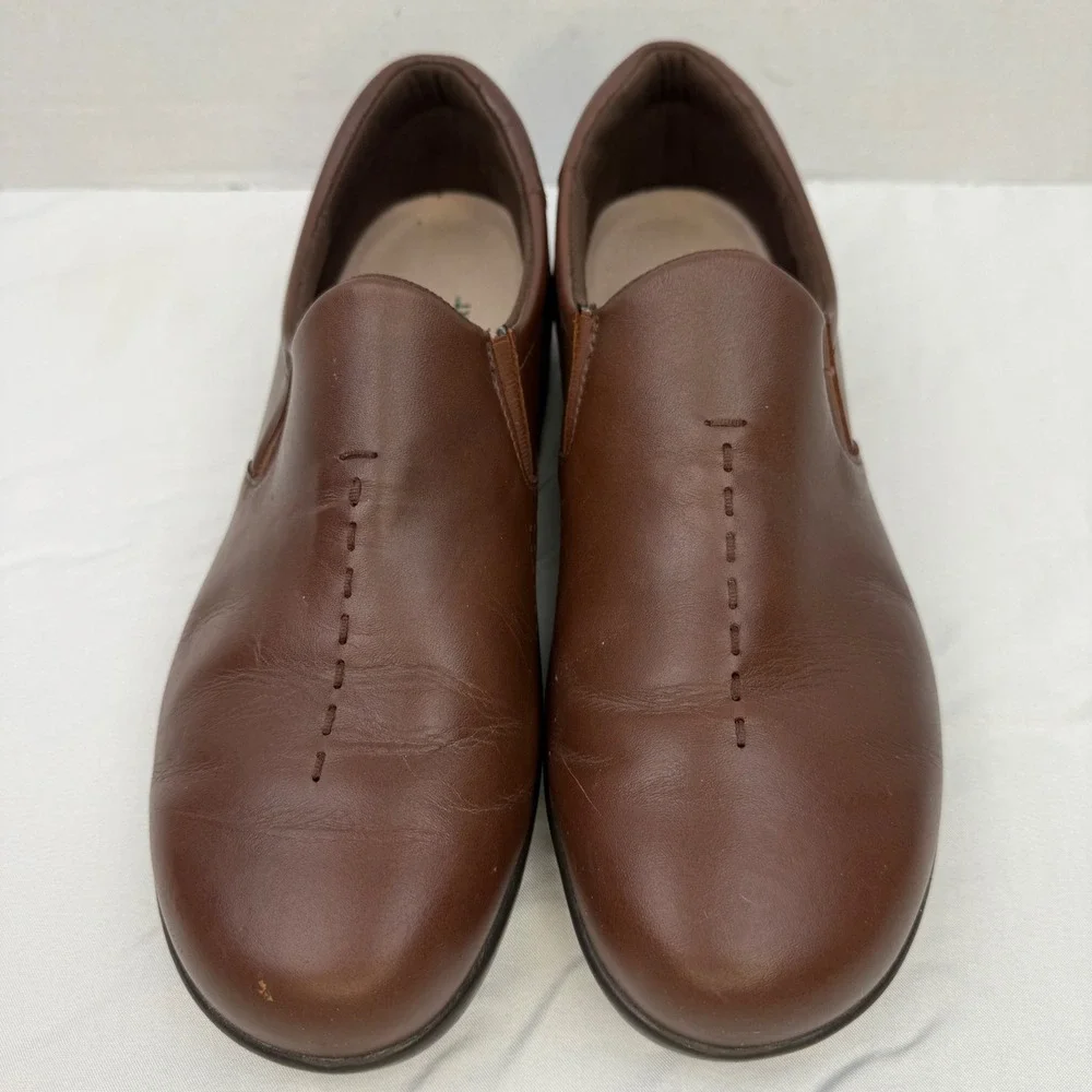 SAS Tripad Comfort Brown Leather Slip On Loafers Mens Size 9 M Made in USA
